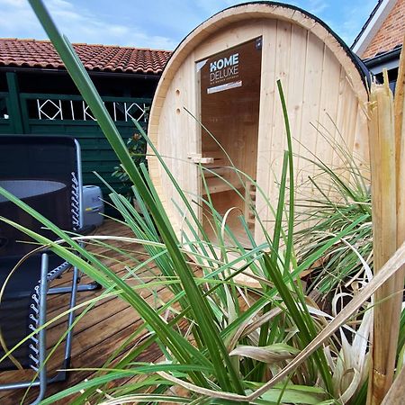 Ferien Im Wangerland Ferienwohnung Leuchtturm Minsen Schillig Hund Pool Sauna Norderaltendeich Eksteriør bilde