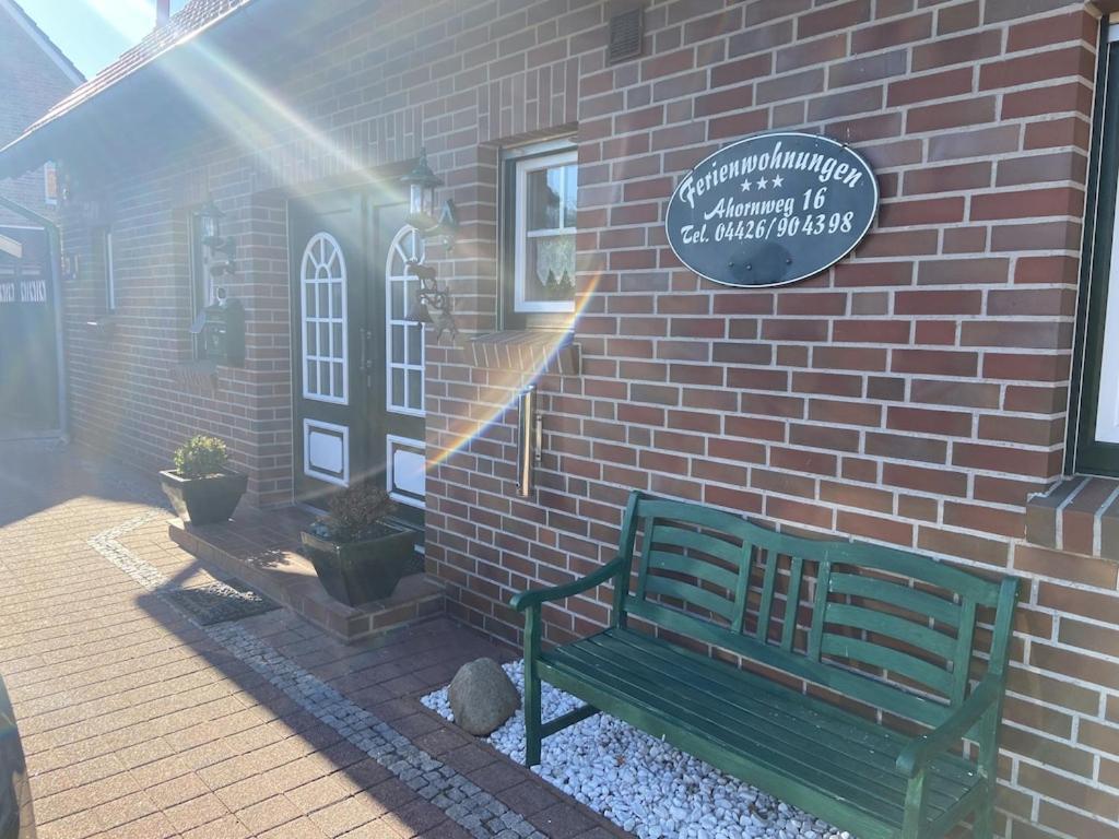 Ferien Im Wangerland Ferienwohnung Leuchtturm Minsen Schillig Hund Pool Sauna Norderaltendeich Eksteriør bilde