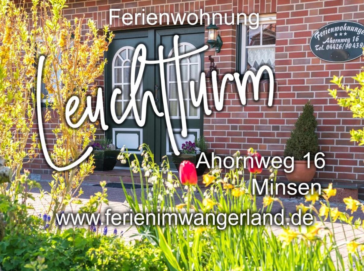 Ferien Im Wangerland Ferienwohnung Leuchtturm Minsen Schillig Hund Pool Sauna Norderaltendeich Eksteriør bilde