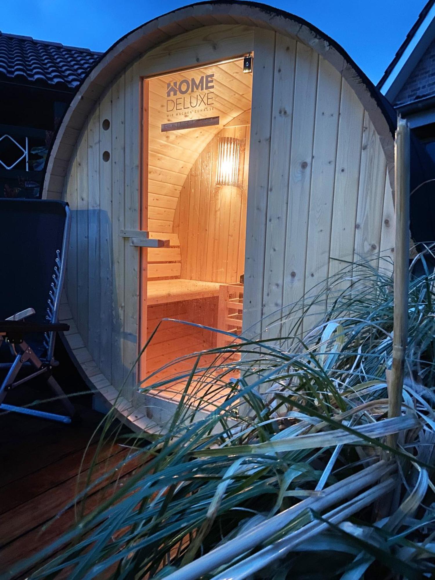 Ferien Im Wangerland Ferienwohnung Leuchtturm Minsen Schillig Hund Pool Sauna Norderaltendeich Eksteriør bilde