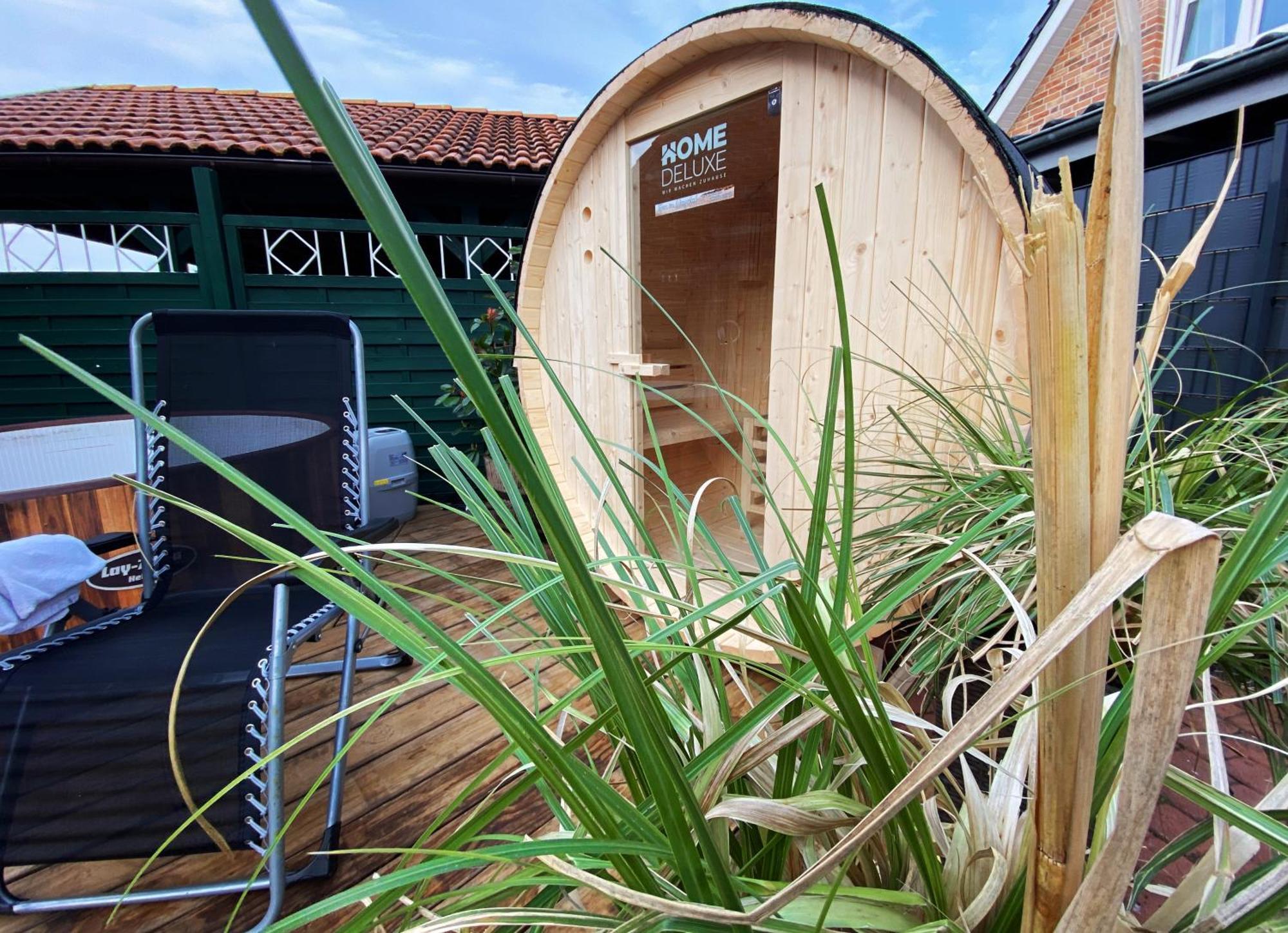 Ferien Im Wangerland Ferienwohnung Leuchtturm Minsen Schillig Hund Pool Sauna Norderaltendeich Eksteriør bilde
